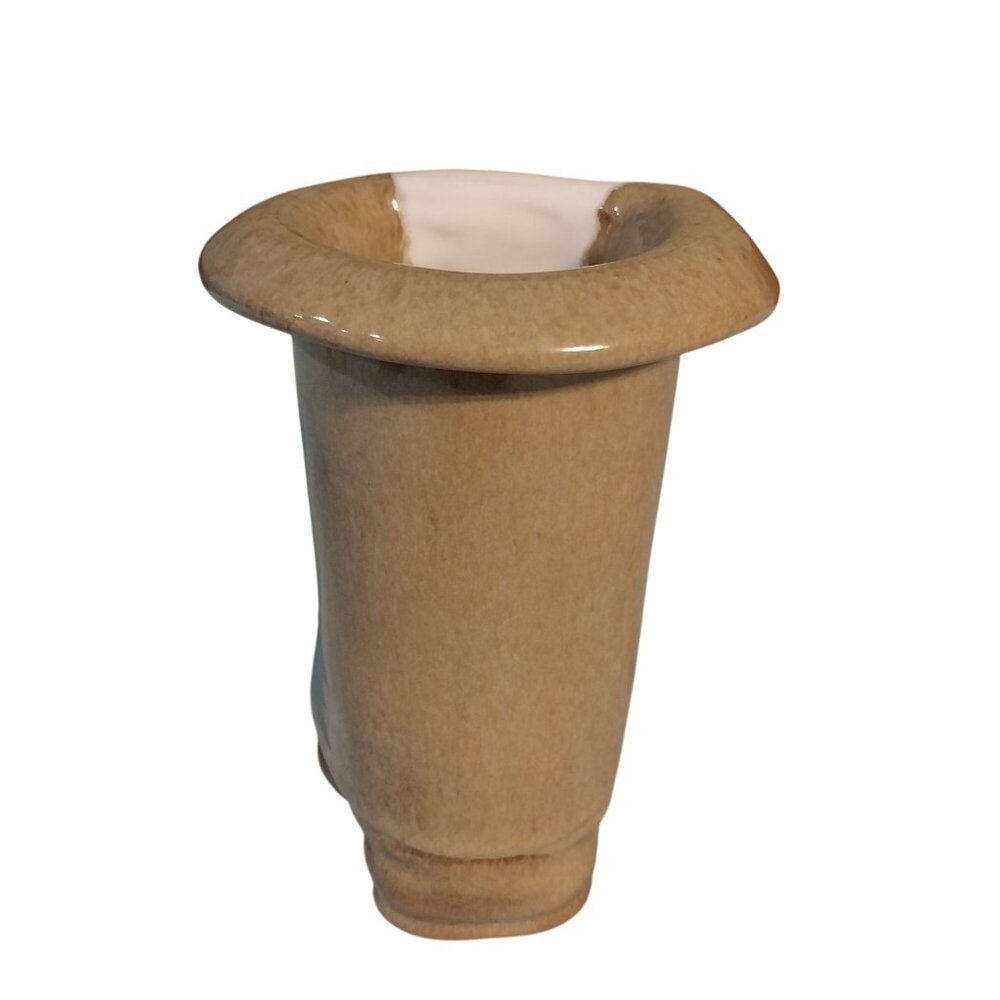 The Clay Cobbler Vintage Terra Cotta Old Style Boot Planter Vase - Picture 5 of 7